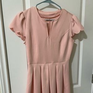 Puff sleeve dress
